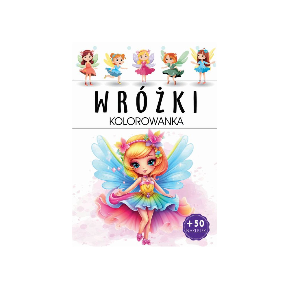 Wróżki. Kolorowanka | Polska Półka