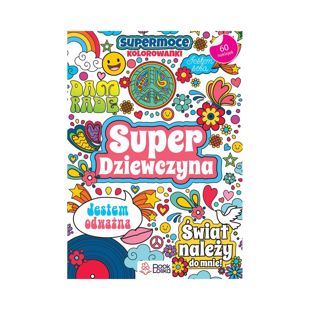 Super Dziewczyna SuperMoce kolorowanki | Polska Półka