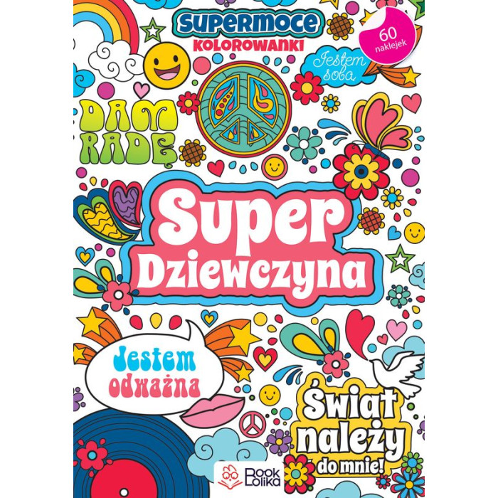 Super Dziewczyna SuperMoce kolorowanki | Polska Półka