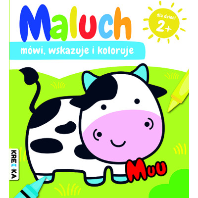 Muu. Maluch mówi, wskazuje i koloruje | Polska Półka