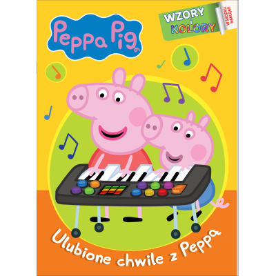 Ulubione chwile z Peppą. Świnka Peppa. Wzory i Kolory | Polska Półka
