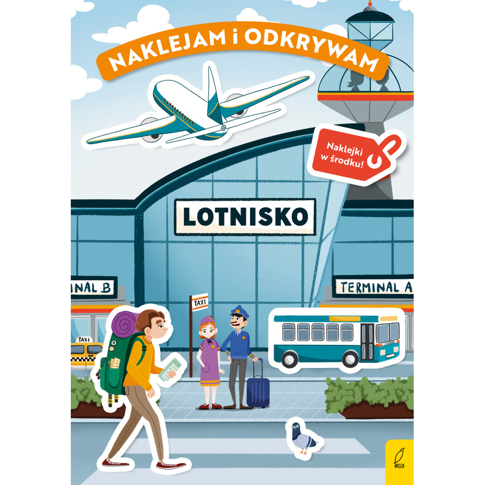 Lotnisko. Naklejam i odkrywam | Polska Półka