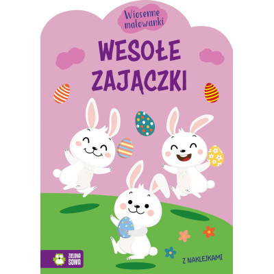 Wesołe zajączki. Wiosenne malowanki | Polska Półka