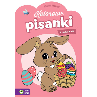 Kolorowe pisanki. Wiosenne malowanki | Polska Półka