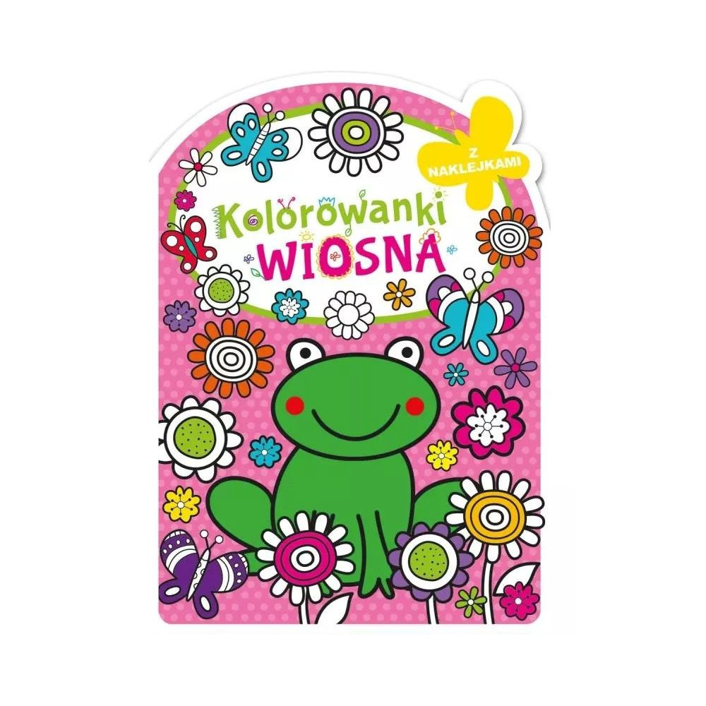 Wiosna. Kolorowanka z wykrojnika | Polska Półka