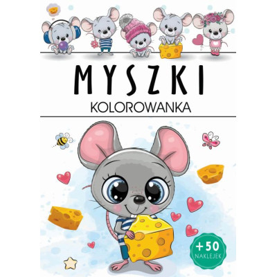 Myszki. Kolorowanka | Polska Półka
