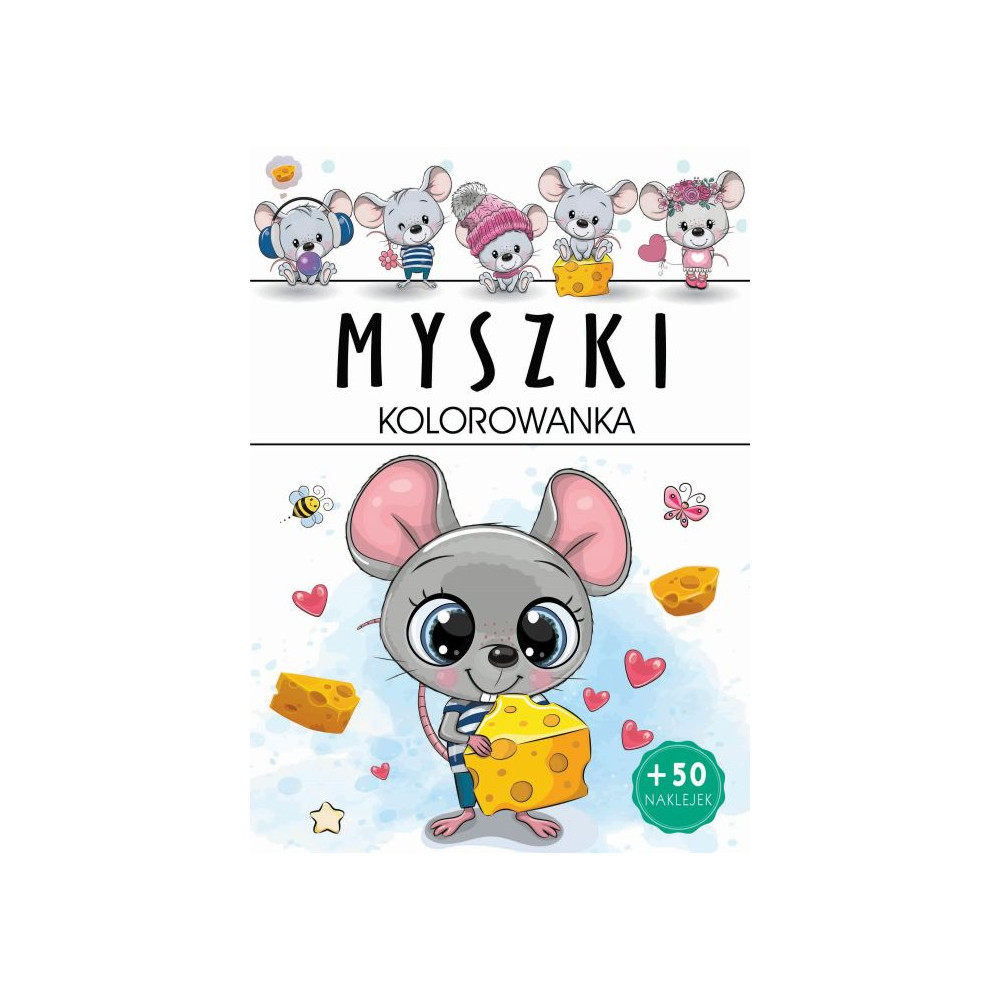 Myszki. Kolorowanka | Polska Półka