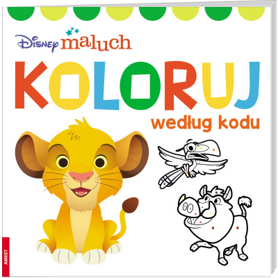 Disney maluch Koloruj według kodu COLO-9202 | Polska Półka