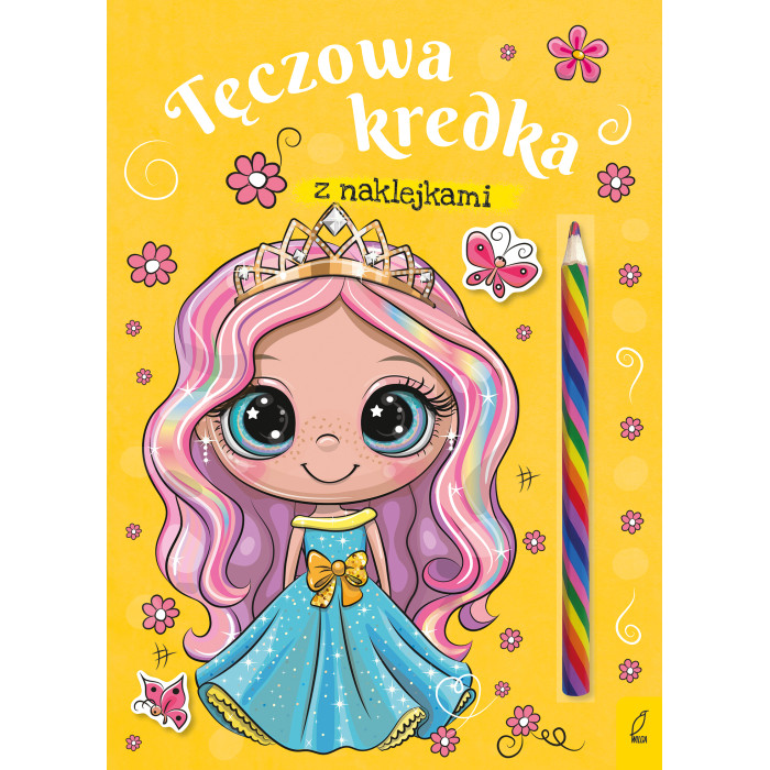 Królewna. Tęczowa kredka | Polska Półka