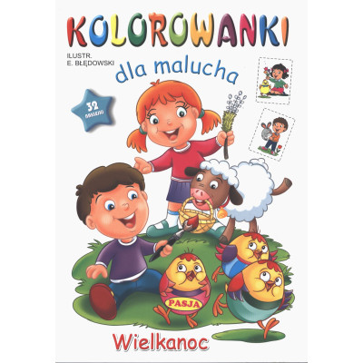 Wielkanoc. Kolorowanki dla malucha | Polska Półka