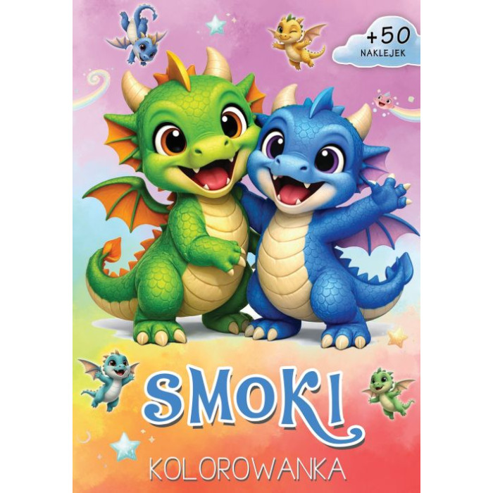 Smoki. Kolorowanka | Polska Półka