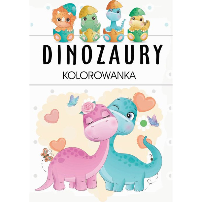Dinozaury. Kolorowanka | Polska Półka