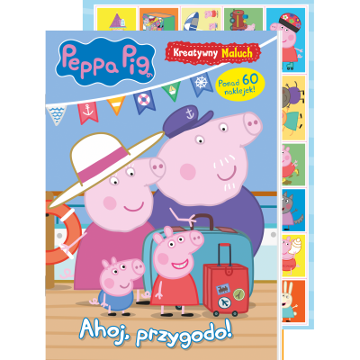 Ahoj, przygodo! Świnka Peppa. Kreatywny maluch | Polska Półka