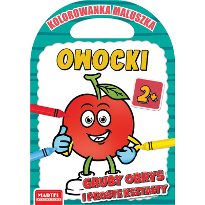 Owocki. Kolorowanka maluszka | Polska Półka