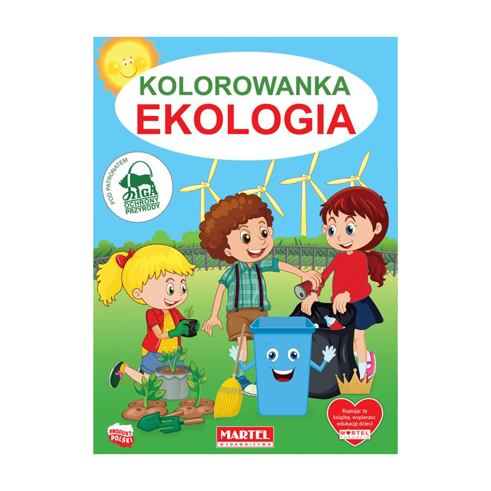 Ekologia. Kolorowanka | Polska Półka
