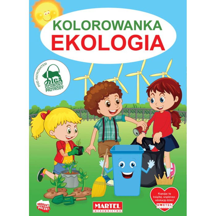 Ekologia. Kolorowanka | Polska Półka