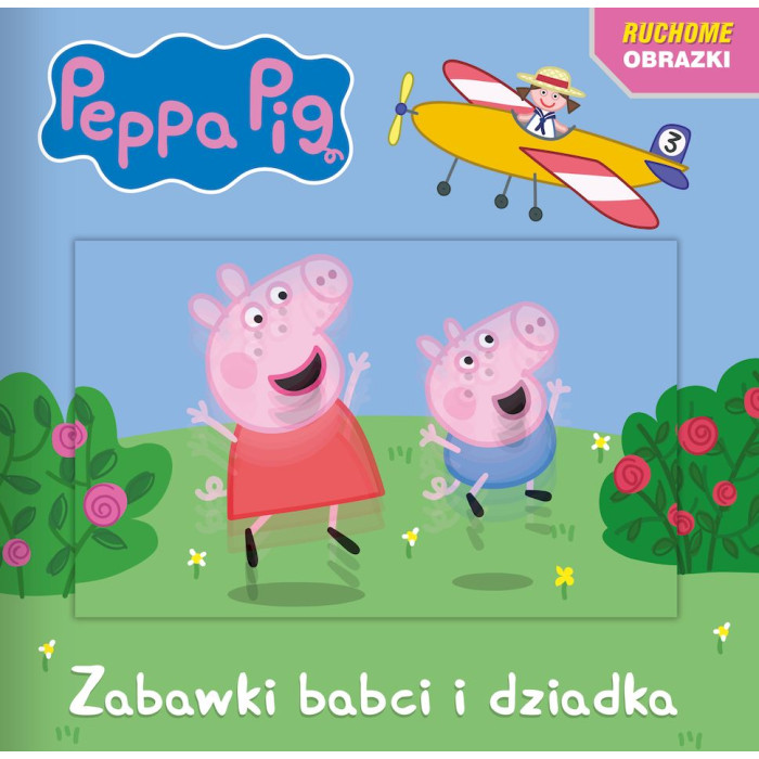 Zabawki babci i dziadka. Świnka Peppa. Ruchome obrazki | Polska Półka