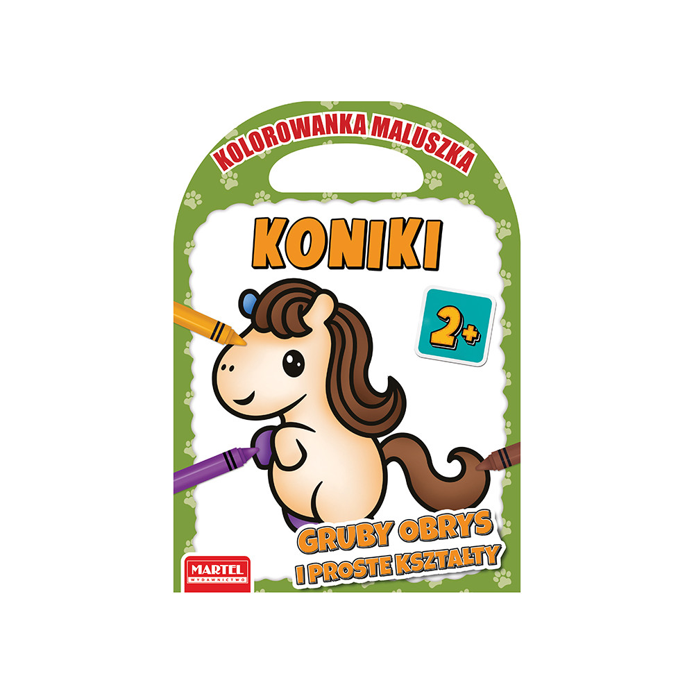 Koniki. Kolorowanka maluszka | Polska Półka
