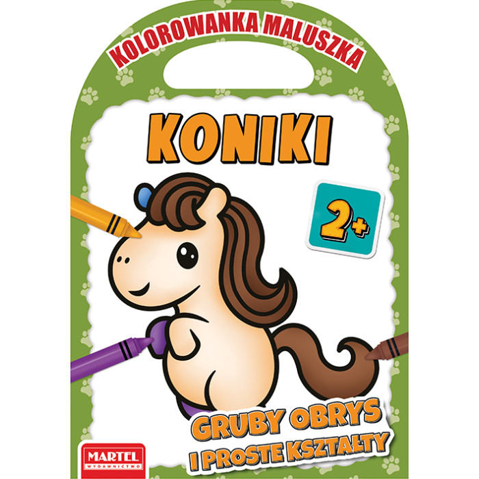 Koniki. Kolorowanka maluszka | Polska Półka