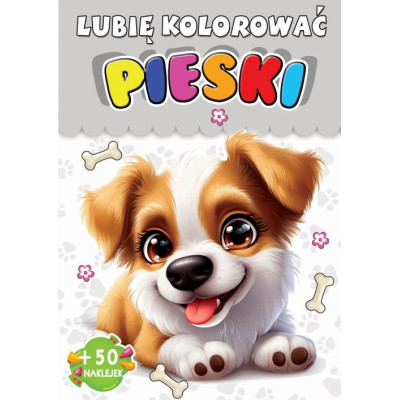 Pieski. Lubię kolorować | Polska Półka