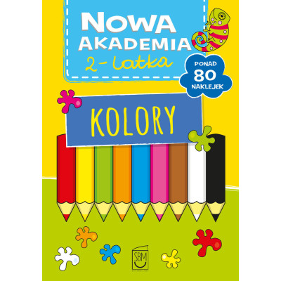 Kolory. Nowa akademia 2-latka | Polska Półka