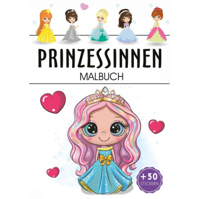 Prinzessinnen. Kolorowanka | Polska Półka