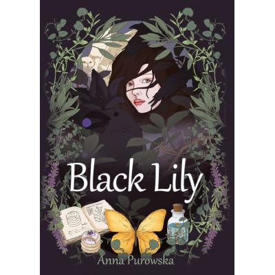 Black Lily (ilustrowane brzegi) | Polska Półka